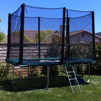 7x10 FT Infinity Bounce Trampoline Heavy Duty Combo