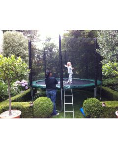 10 FT Infinity Bounce Trampoline Heavy Duty Combo